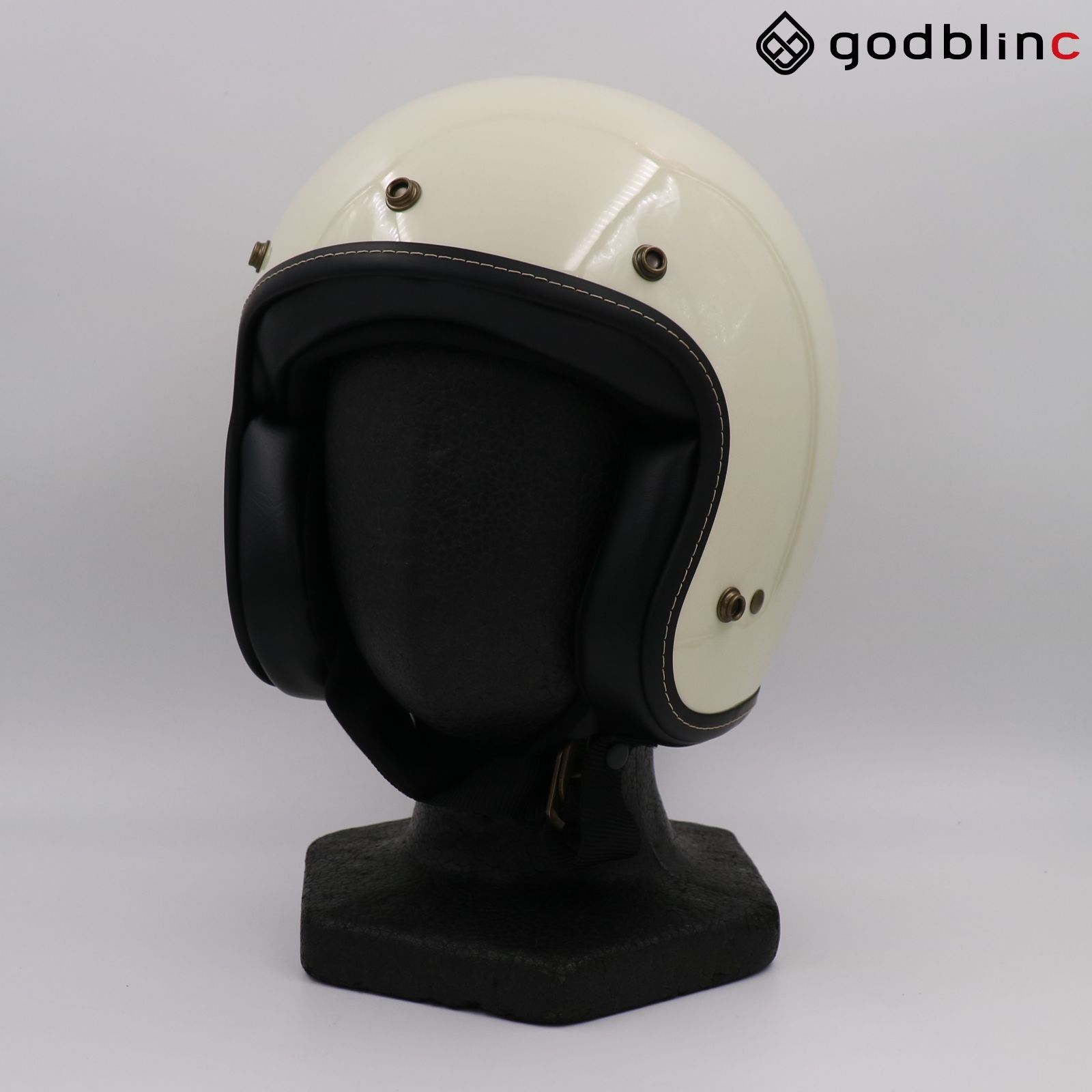 ZEALOT フライボーイジェット2 CARBON HYBRID WHITE|BLACK Lサイズ FJ0024 ジェットヘルメット
