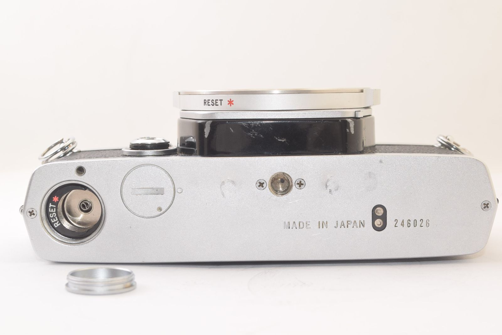 ジャンク品 オリンパスom-2 ズイコー35mmf2.8auto-wレンズ付き ZUIKO
