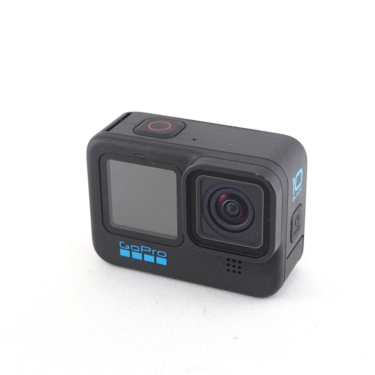 GoPro HERO10 Black ウェアラブルカメラ USED美品 本体+バッテリー CHDHX-101-FW 4K 高品質動画 アクション 静止画 完動品 中古 CP6392