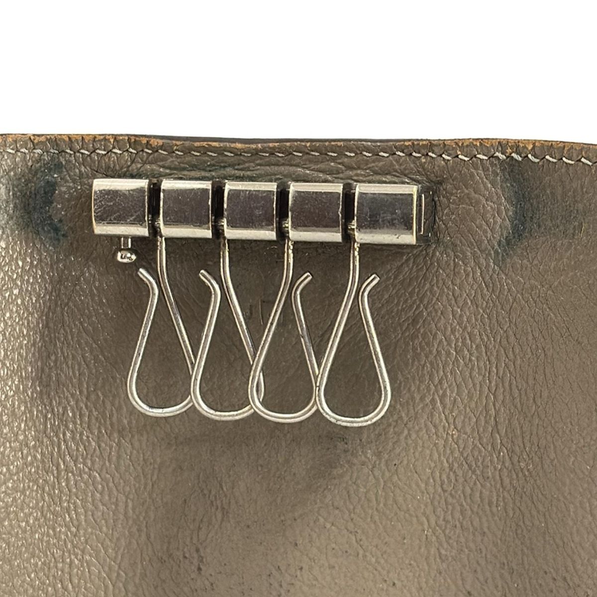 HERMES(エルメス) キーケース セリエ エテュイクレ4 エトゥープ 4連  