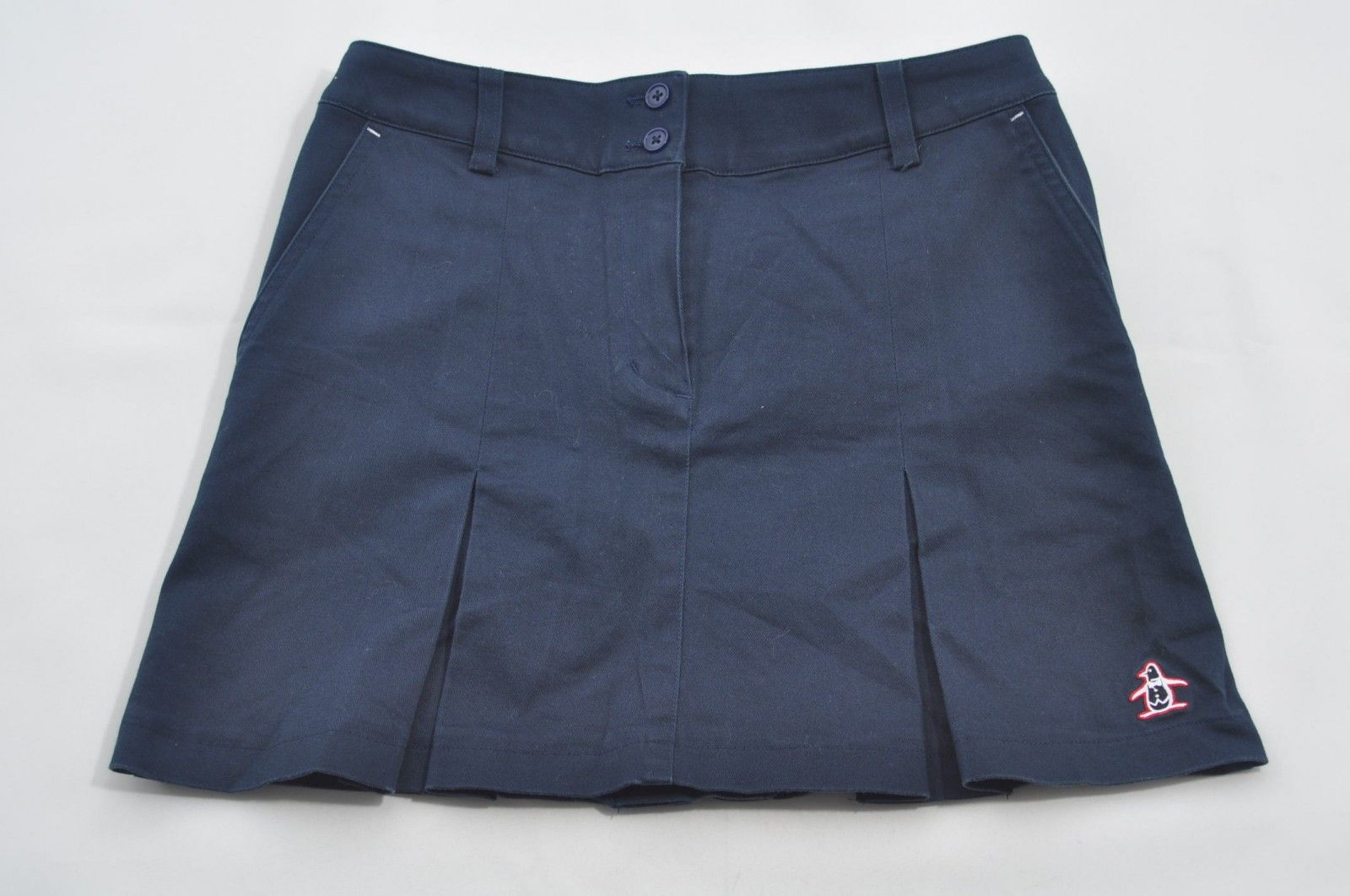 Munsingwear - coco 中古 マンシングウェア Munsing wear レディース スカート 7号 紺 ネイビー メッシュ Munsingwear - coco 中古 マンシングウェア Munsing wear