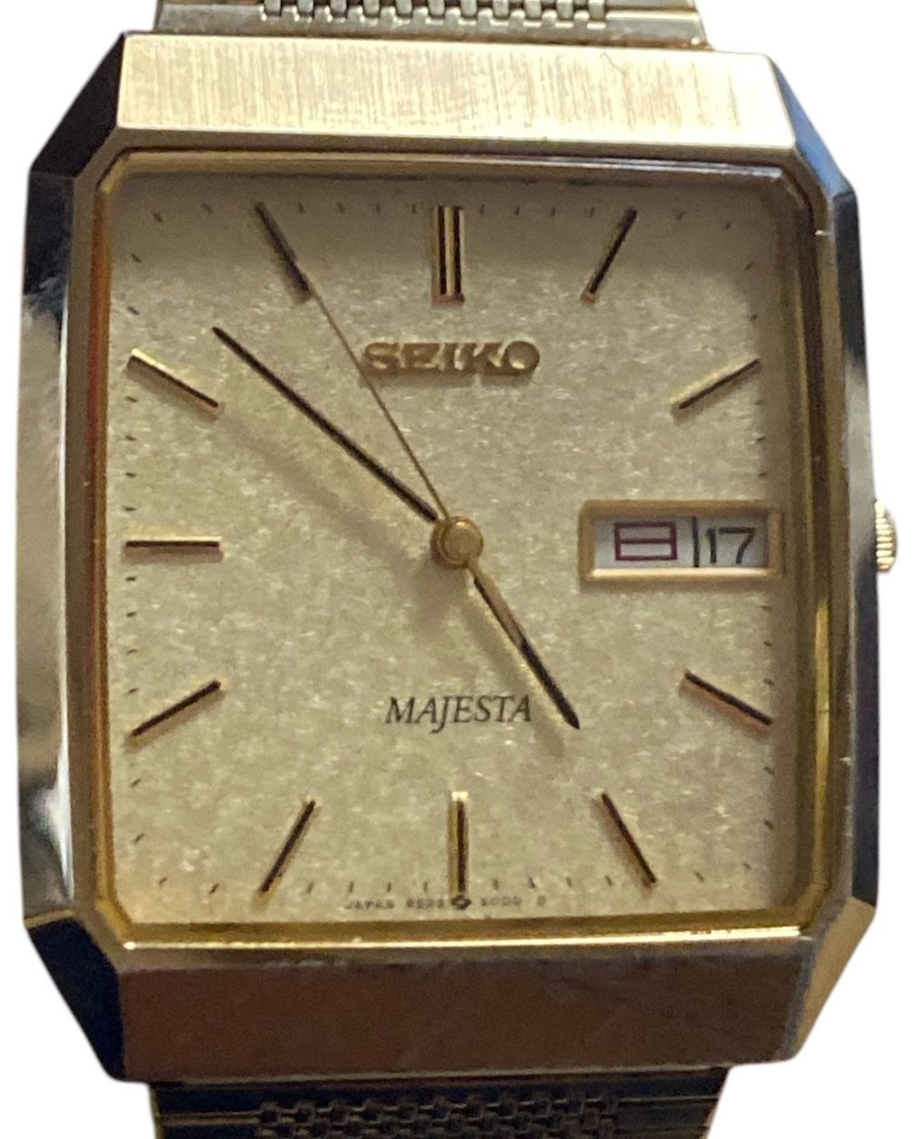 SEIKO セイコー MAJESTA マジェスタ 9533-5000 ゴールド文字盤 