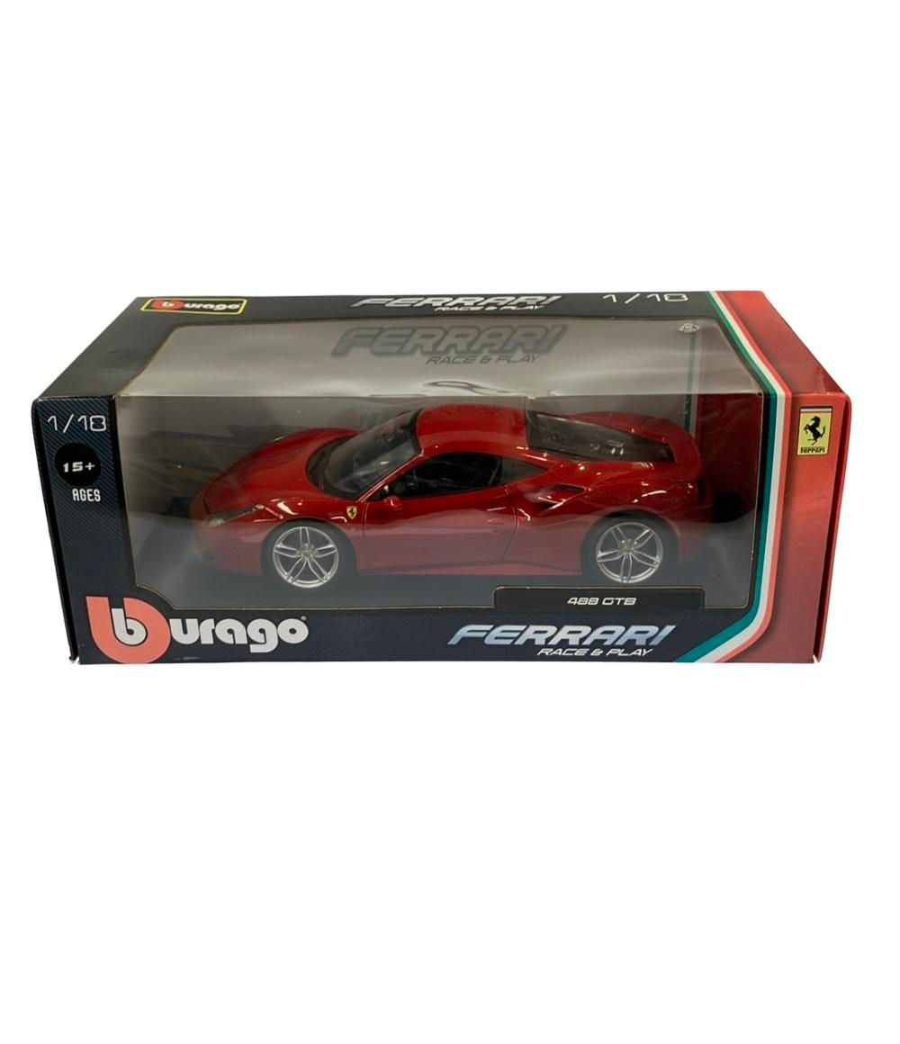 美品 ミニカー ブラーゴ フェラーリ 488GTB 1/18 1⁄18 ブラーゴ GTB