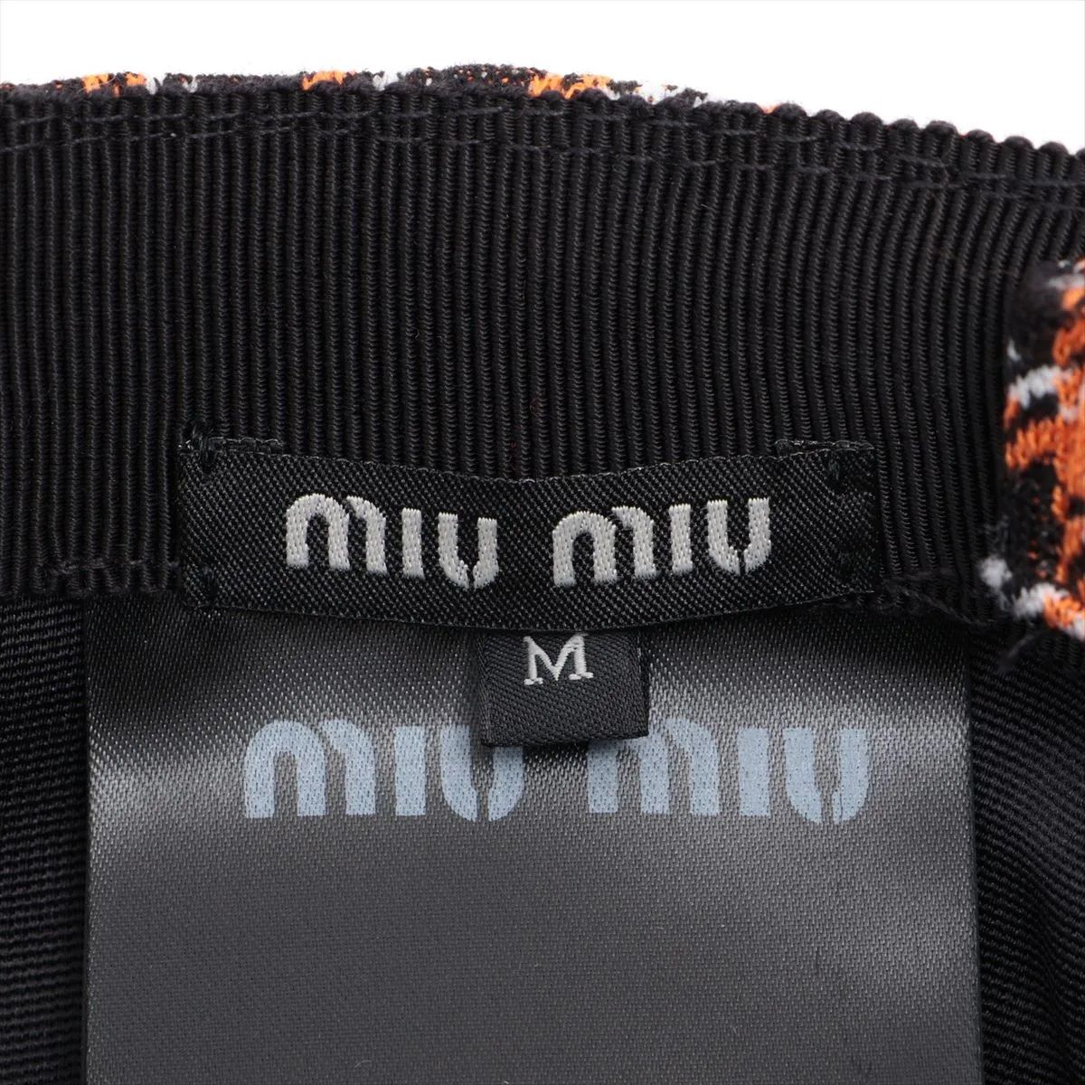 関税送料込み ミュウミュウ ロゴ入りキャップ コードチャーム付 楽天市場】【中古】 MIU MIU ミュウミュウ キャップ 5HC274 AJ6