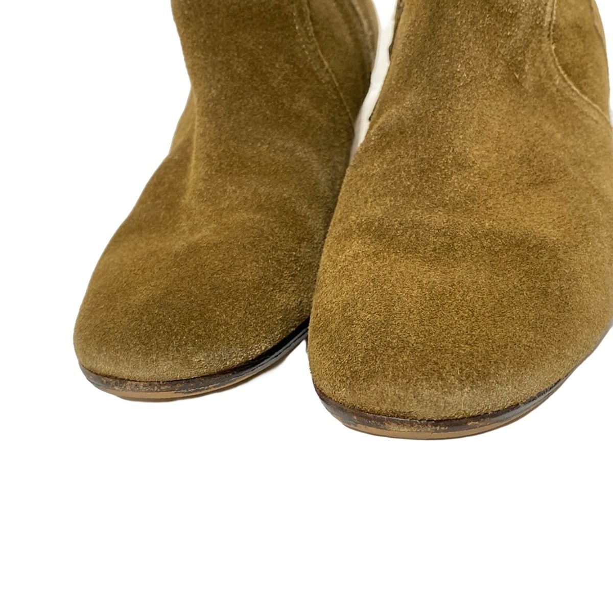 ISABEL MARANT ブーツ　36サイズ Isabel Marant Size 36 Ankle Boots Fur Shoes Midnight New