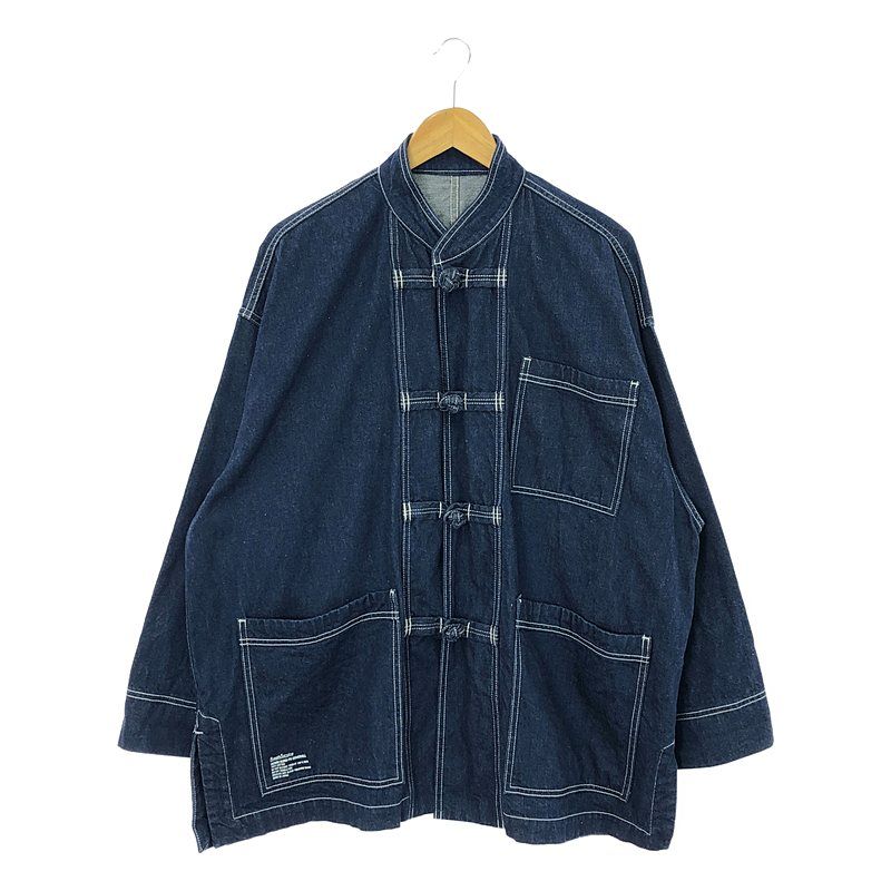 Lサイズ！FreshService デニムカンフージャケット 美品】 FreshService / フレッシュサービス | KUNG-FU COVERALL