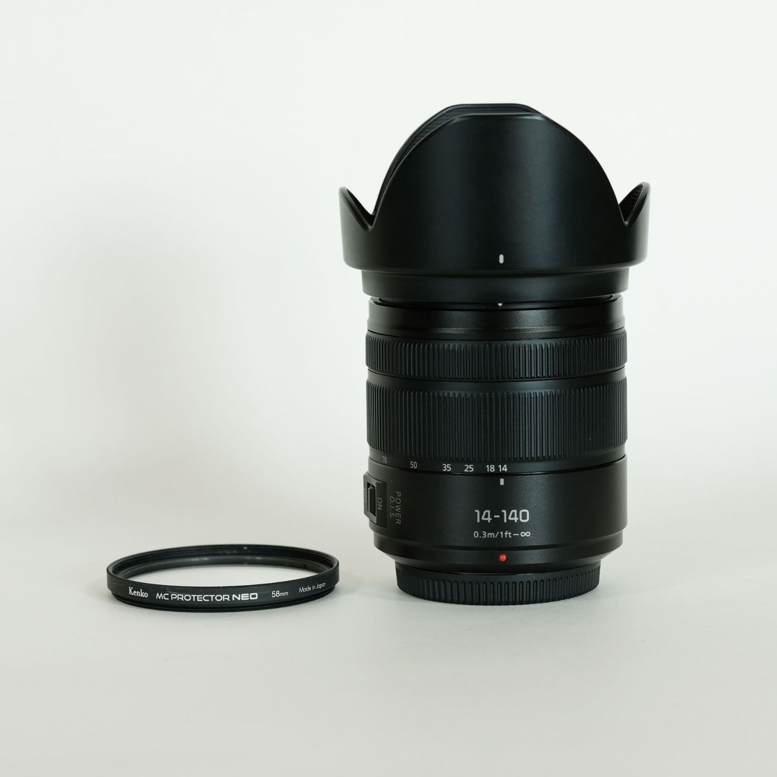 良品｜フィルター付] Panasonic LUMIX G VARIO 14-140mm / F3.5