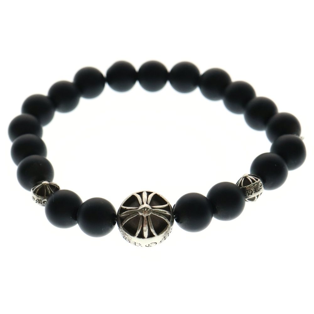 【期間限定販売】クロムハーツ　8mm オニキスビーズブレスレット CHROME HEARTS (クロムハーツ) 8mm BEAD 8mmビーズブレス 8mm