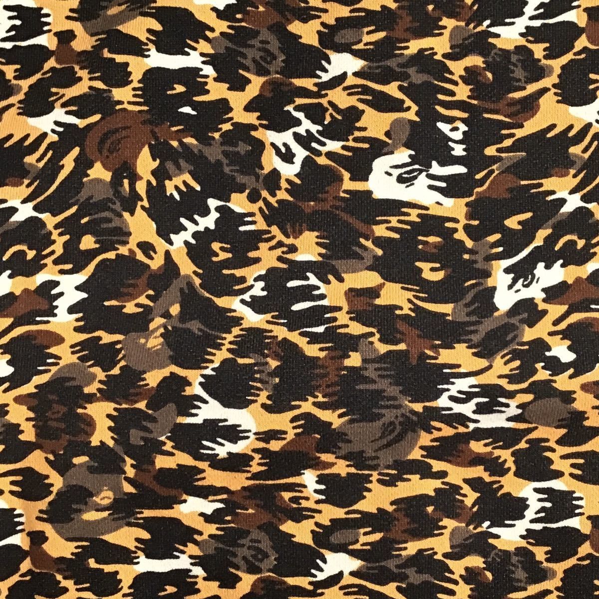 AAPE ヒョウ柄 フルジップパーカー　エーエイプ　ベイプスタ　レオパルド ☆ZOZO限定☆ XL Leopard camo シャーク パーカー shark full