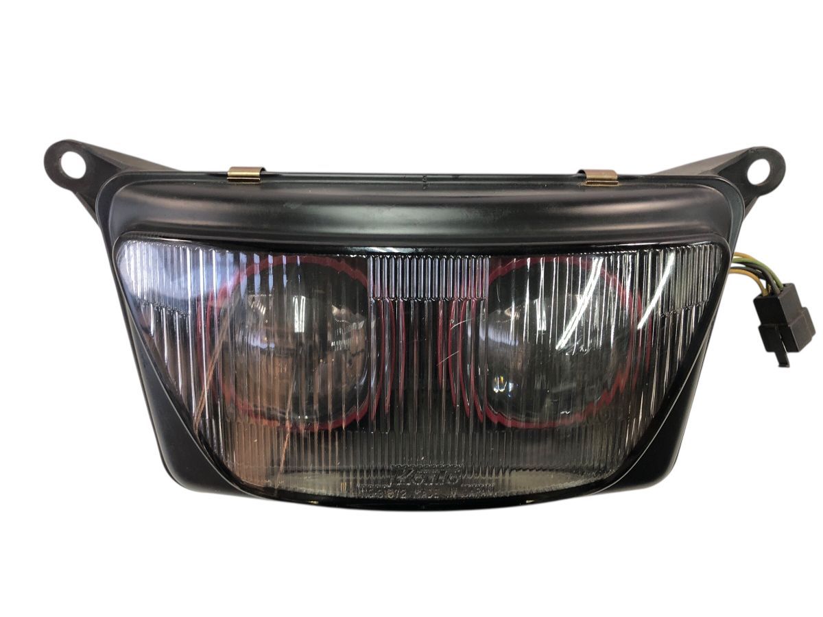 YAMAHA FZR250R 3LN 90-94 ヘッドライト 品 割れ欠け無し 交換 補修にも 2782-M6843