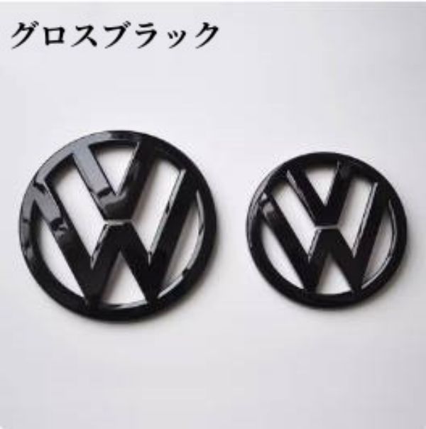 VW シロッコ　フロント、リア エンブレムセット