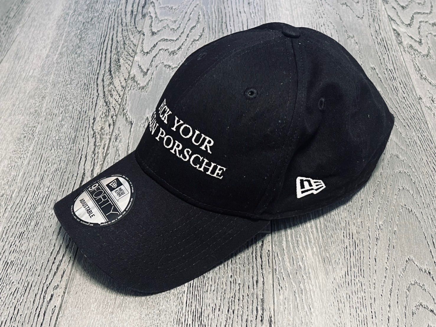 Tokyo Drive Car Club ×New Eraの黒キャップ　ポルシェ NEW ERA ×TOKYO DRIVE CAR CLUB ニューエラ × トーキョー