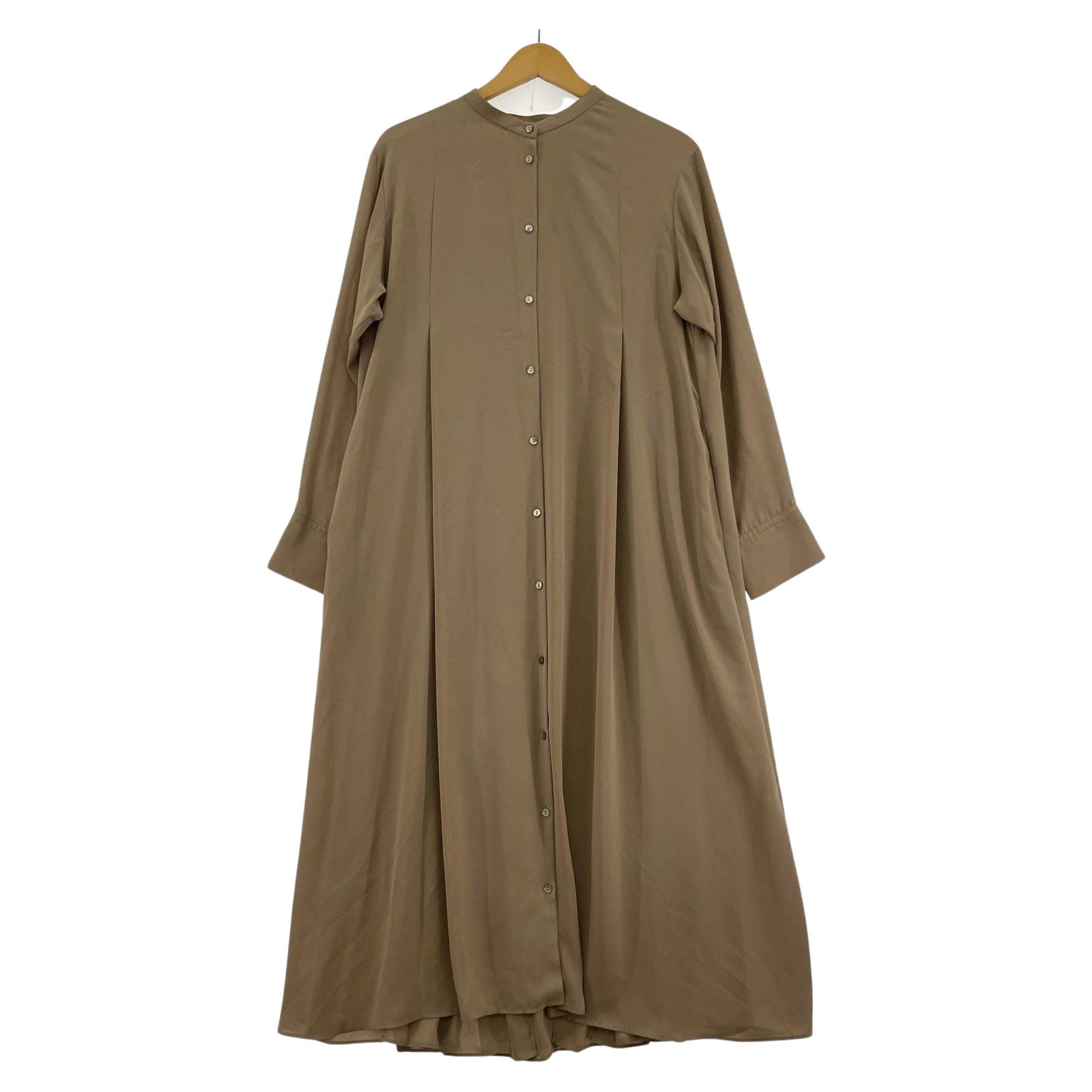 JOURNAL STANDARD ジャーナルスタンダード 21-040-400-7080-1-0 バンドカラーワンピース size表記なし/ベージュ