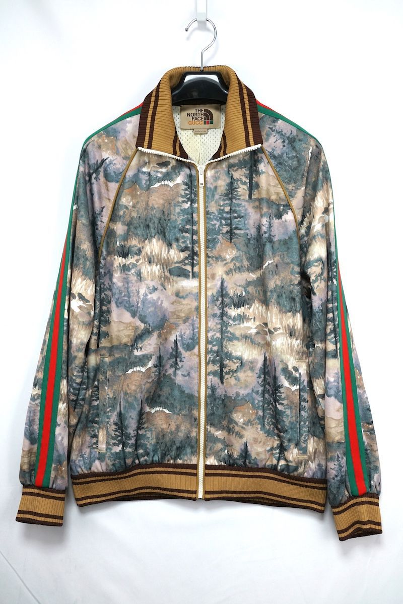 GUCCI グッチ THE NORTH FACE ノースフェイス TRACK JACKET BACK