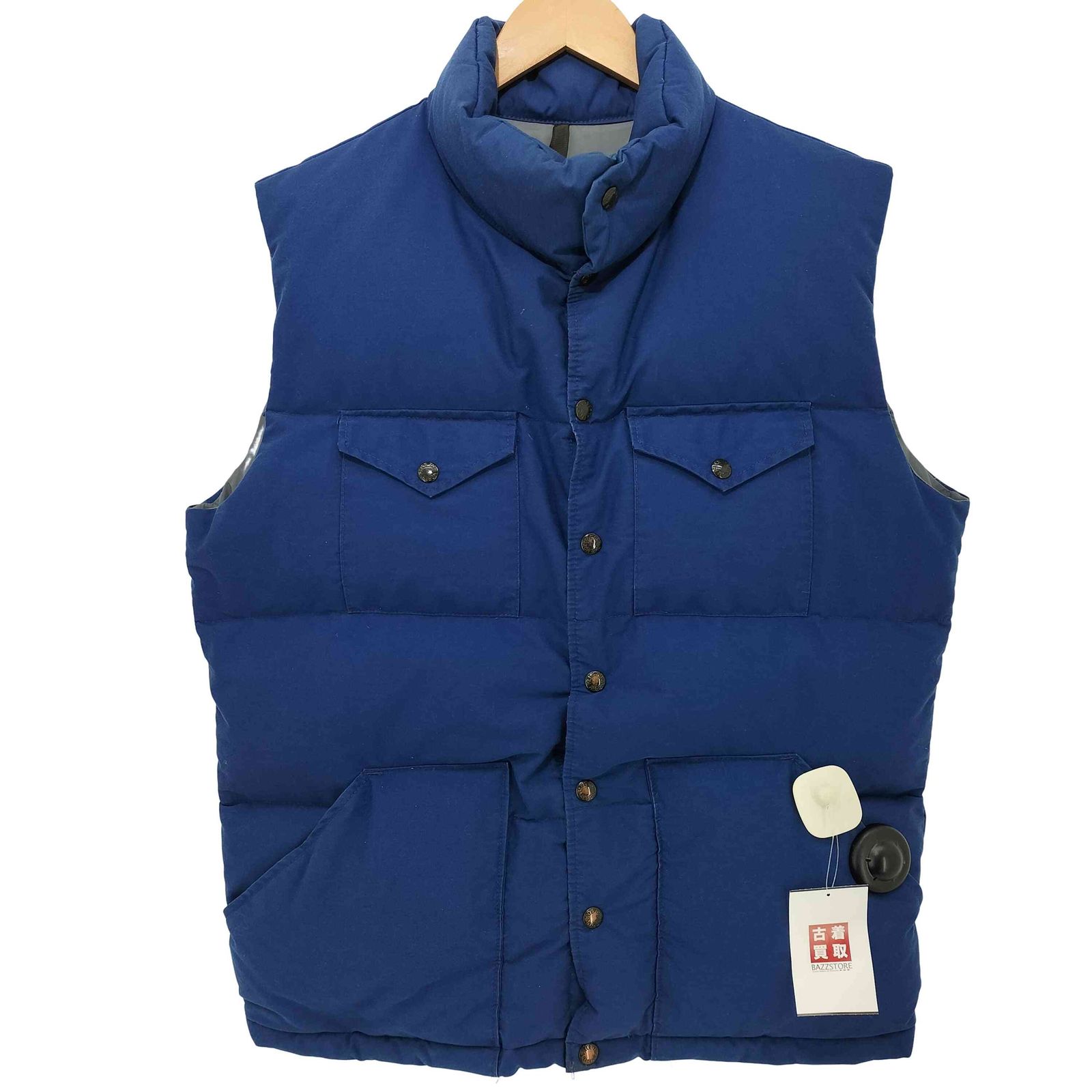 ザノースフェイス THE NORTH FACE 80s MADE IN USA 茶タグ ダウンベスト メンズ import L