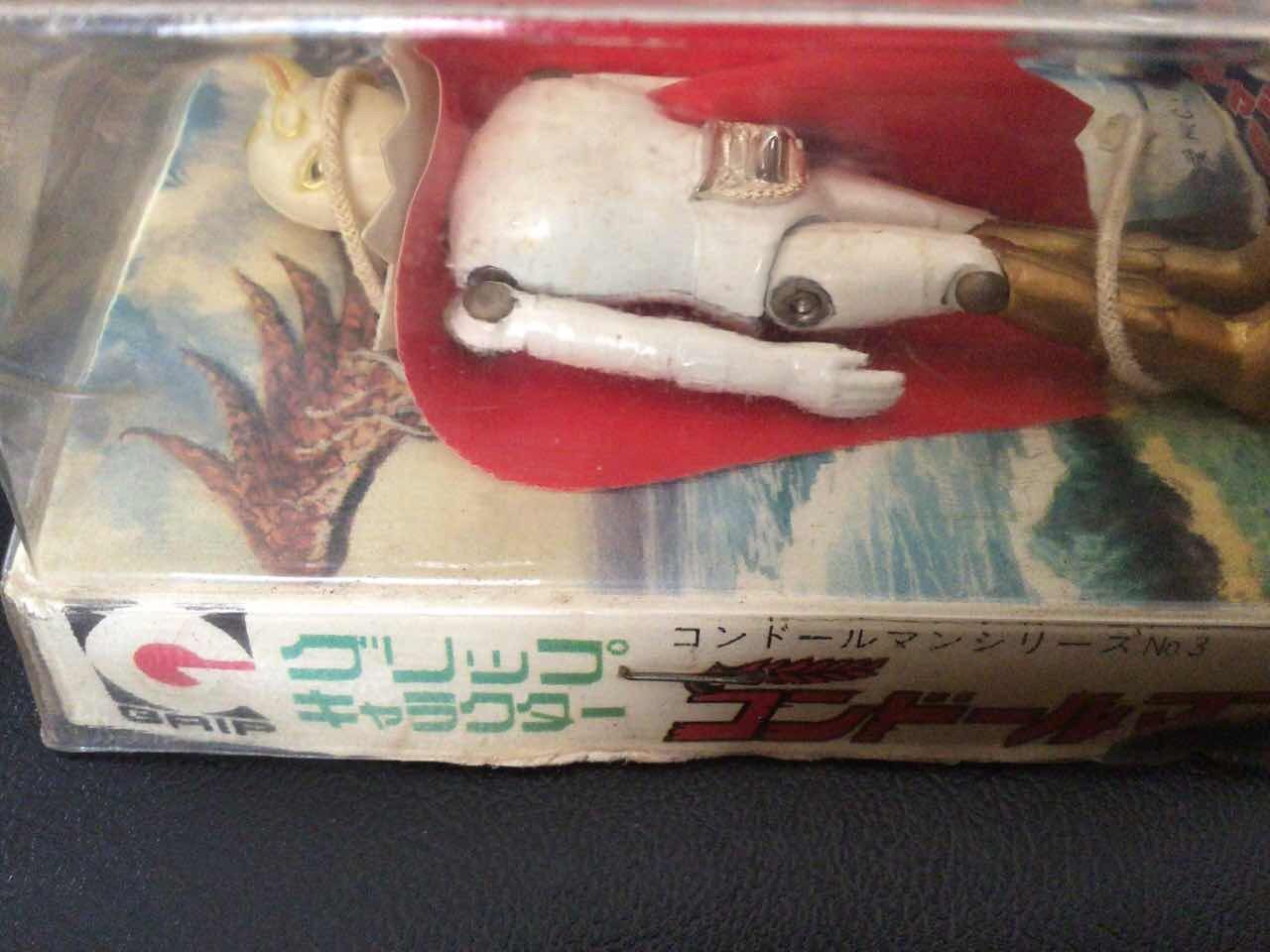 当時物 タカトク 永大 「コンドールマン」 グリップキャラクター