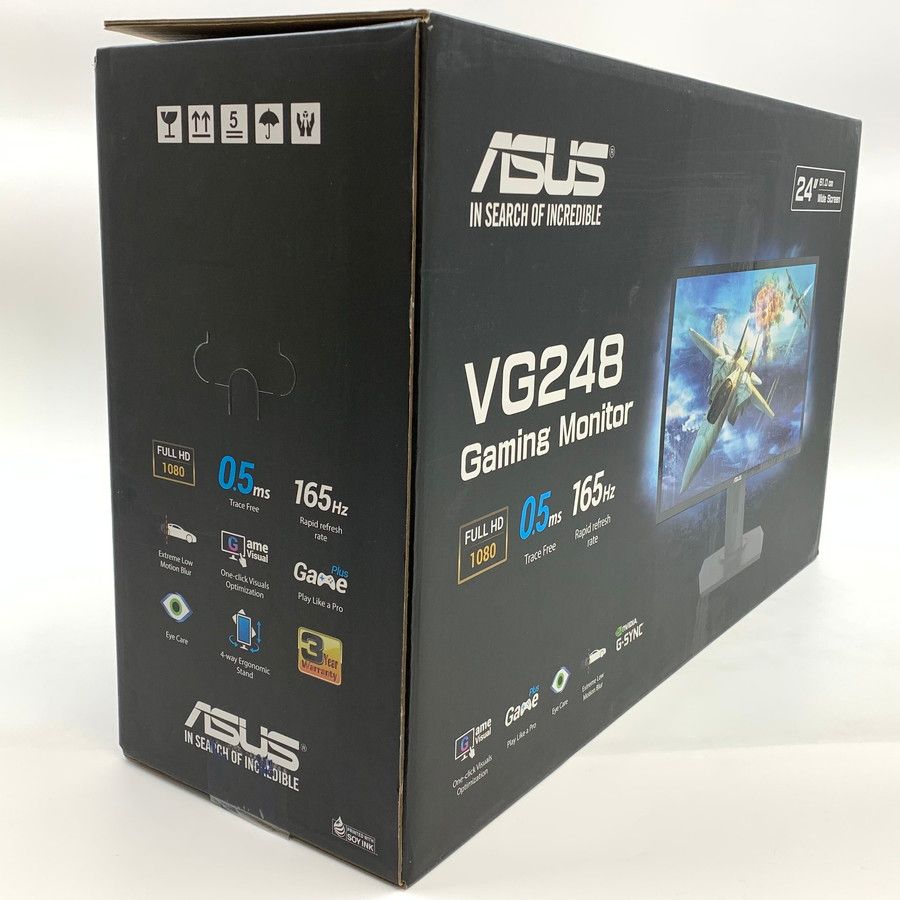 未開封 ASUS VG258QR-J 24.5インチ ゲーミング モニター 024-250919-mo-12-fur