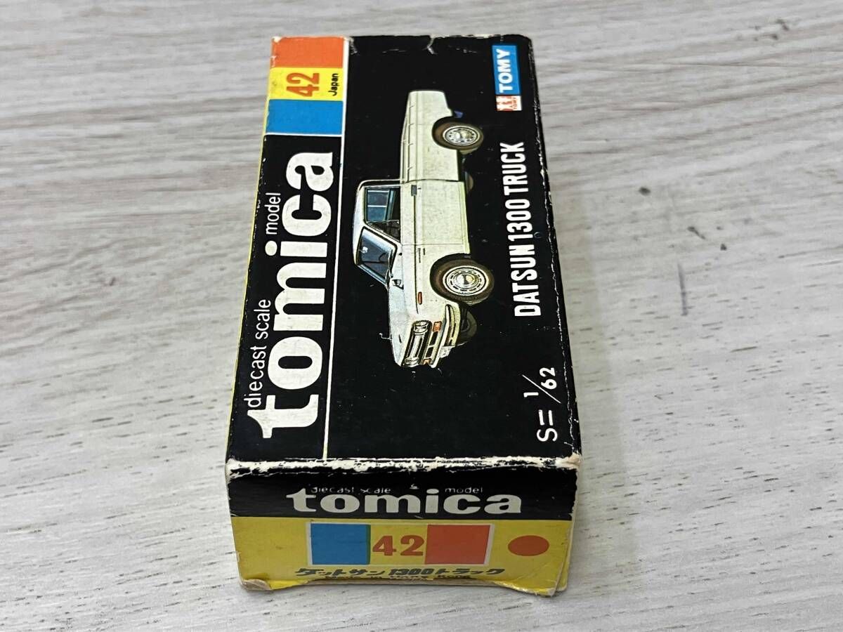 トミカ No. 42 ダットサン1300トラック 日本製　グロリア　トヨタ トミカ ダットサン1300 トラック 日本製 - メルカリ