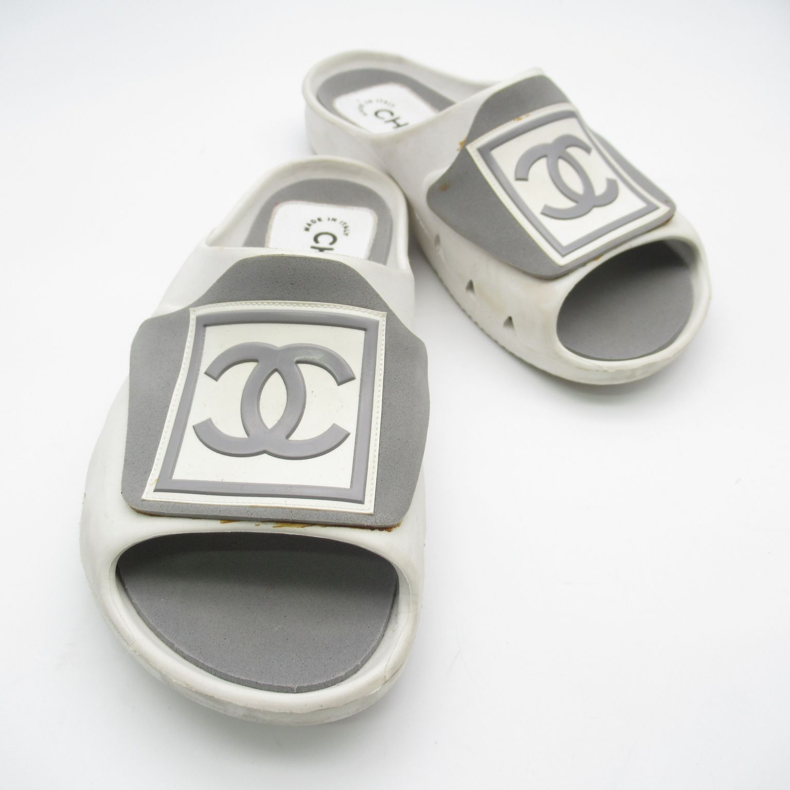 CHANEL シャネル　スポーツライン　サンダル シャネル サンダル スポーツライン サンダル - メルカリ