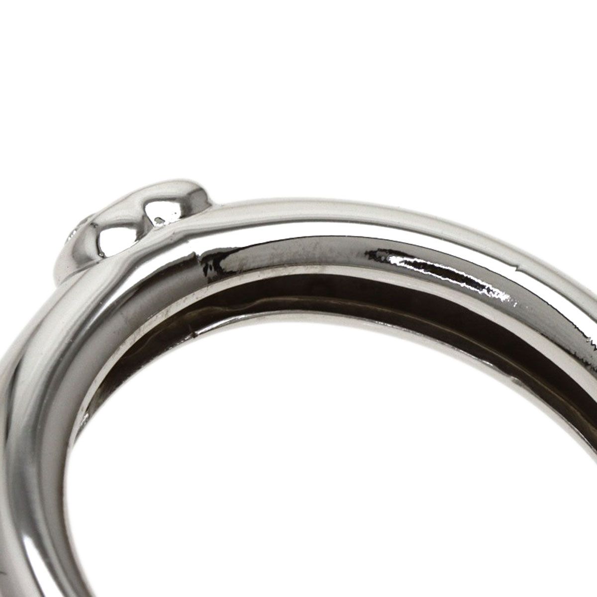TIFFANY&Co. フレンドシップ ハート ダイヤモンド リング・指輪 K18WG レディースK18WGサイズ