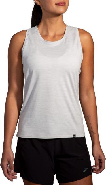 ブルックス Brooks Luxe Short Sleeve レディース シャツ トップス Heather Light Ash 送料無料 ブルックス Brooks レディース 女性用 ファッション T