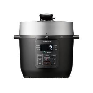 新品・5営業日で発送】TOSHIBA 東芝 電気圧力鍋 ブラック (RCP-30R(K 