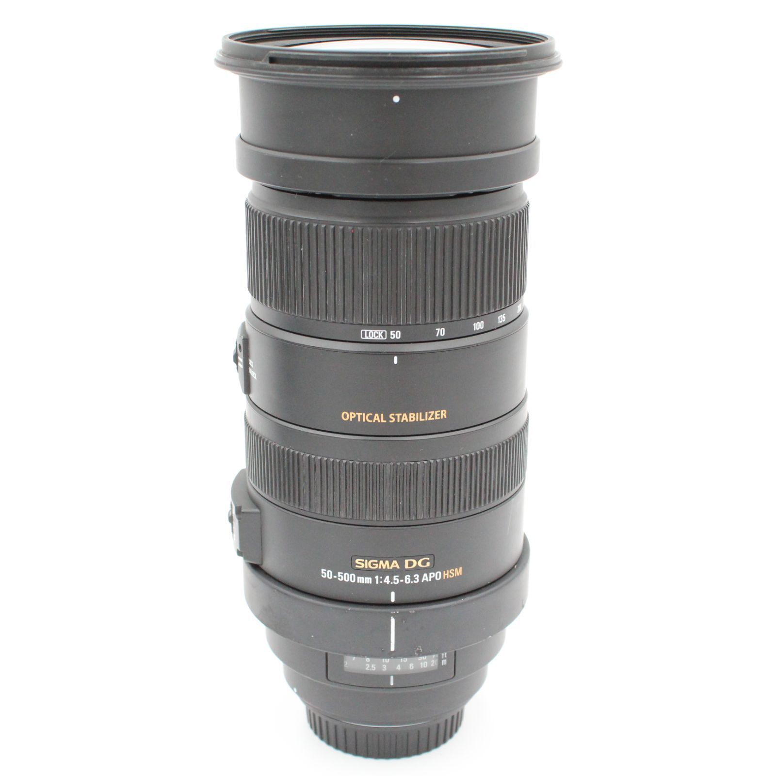 クモリあり。★良品★ SIGMS シグマ APO 50-500mm F4.5-6.3 DG OS HSM キヤノン用