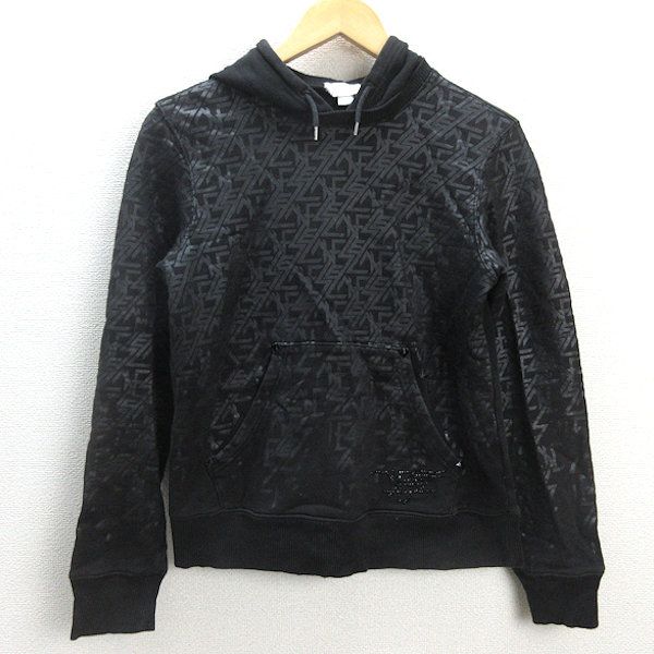 C□ディーゼル/DIESEL 総柄 パーカー/フーディー ショート丈【XL】黒/LADIES□30【中古】 - メルカリ