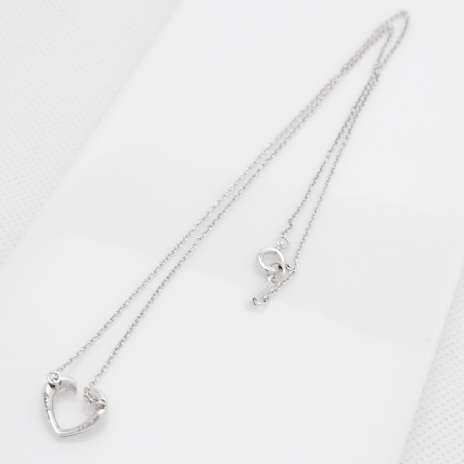 美品】ティファニー TIFFANY&Co. テンダネスハート ネックレス AG925