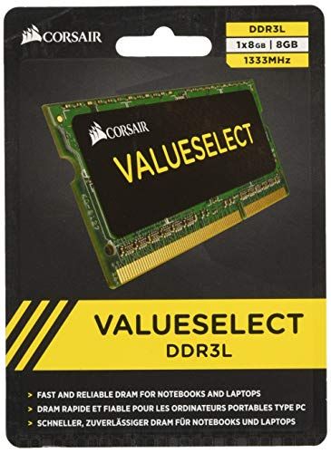 CORSAIR Memory Module DDR 3 L ノート VALUE SELECT Series 8 GB 1 kit