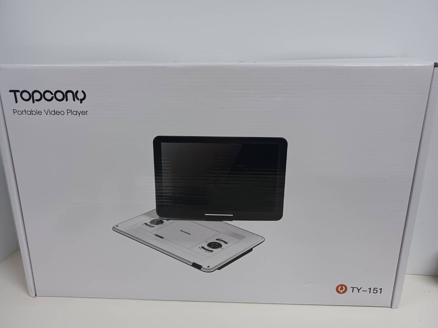 美品 ポータブルDVDプレーヤーTopcony  TY-151 美品】Topcony ポータブルDVDプレーヤー TY-151 - メルカリ