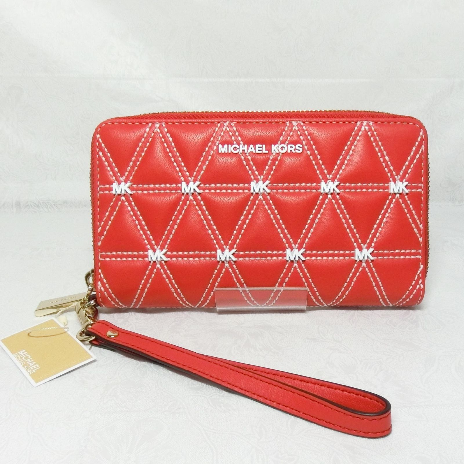 未使用品】マイケルコース MICHAEL KORS ラウンドファスナー リスト 