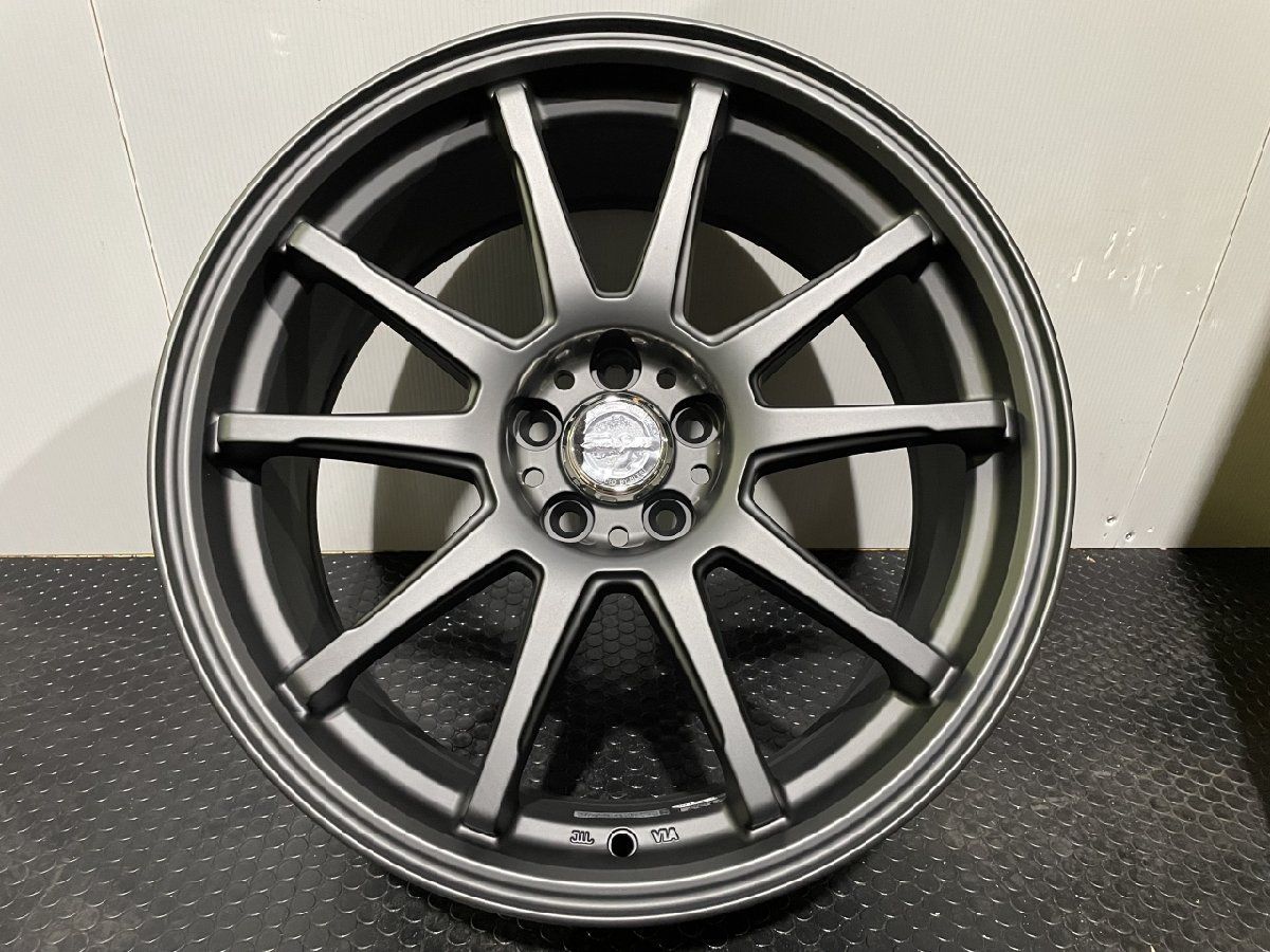 新品 BLEST EuroSport Type SS-01 ブレスト ユーロスポーツ 18インチ 4本 7J5HPCD100+48 マットブラック レガシィ プリウス等　(JRH027) 新品 BLEST EuroSport Type SS-01 ブレスト ユーロスポーツ 18インチ 4