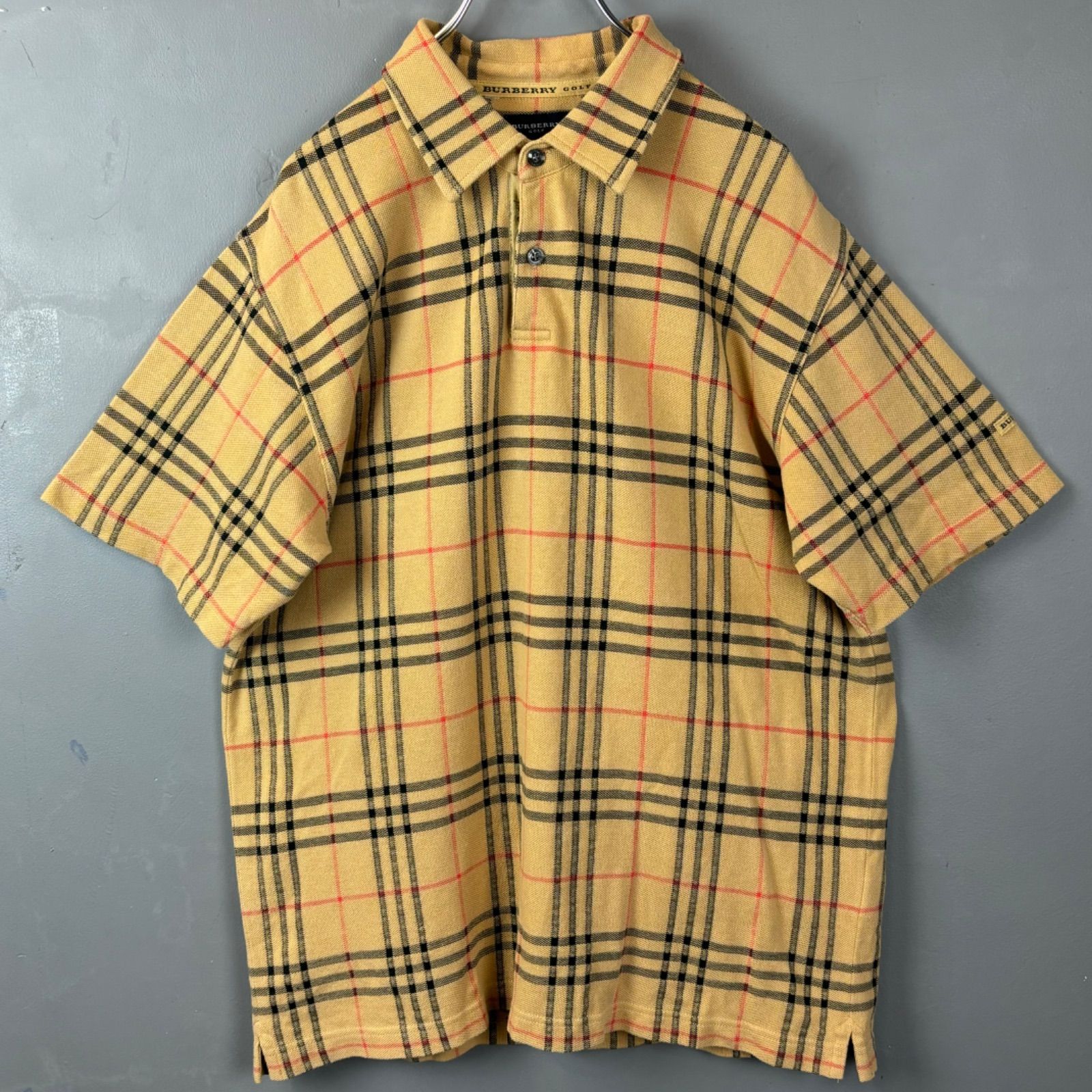 BURBERRY GOLF バーバリーゴルフ バーバリー 半袖 ポロシャツ ノバ