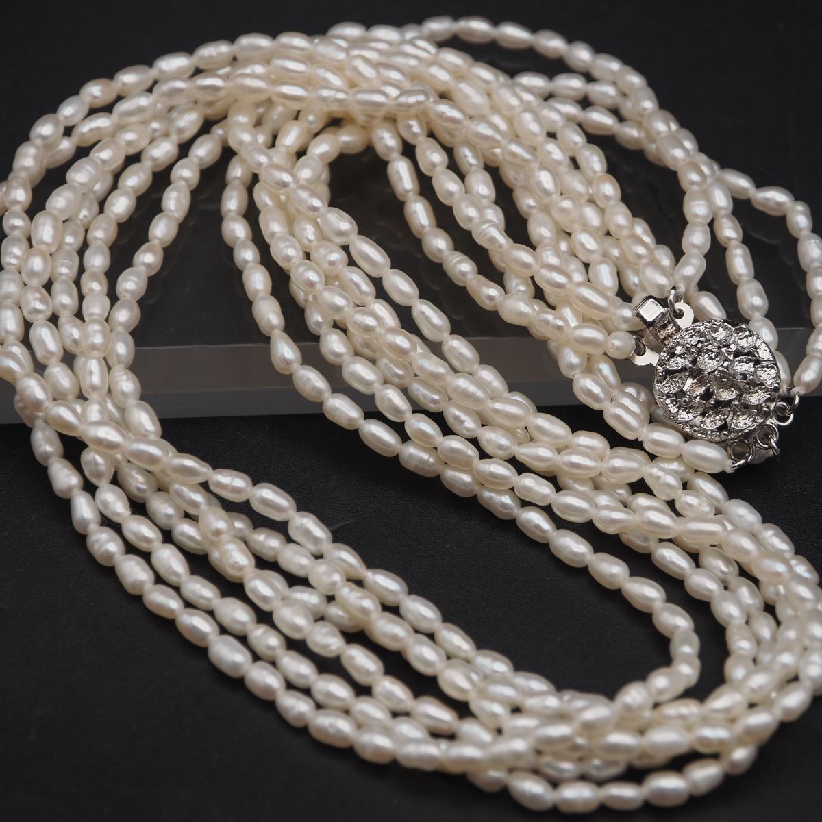 淡水パール　silver 刻印　ネックレス　ブレスレットセット　Nc BR 淡水パール silver 刻印 ネックレス ブレスレットセット Nc BR