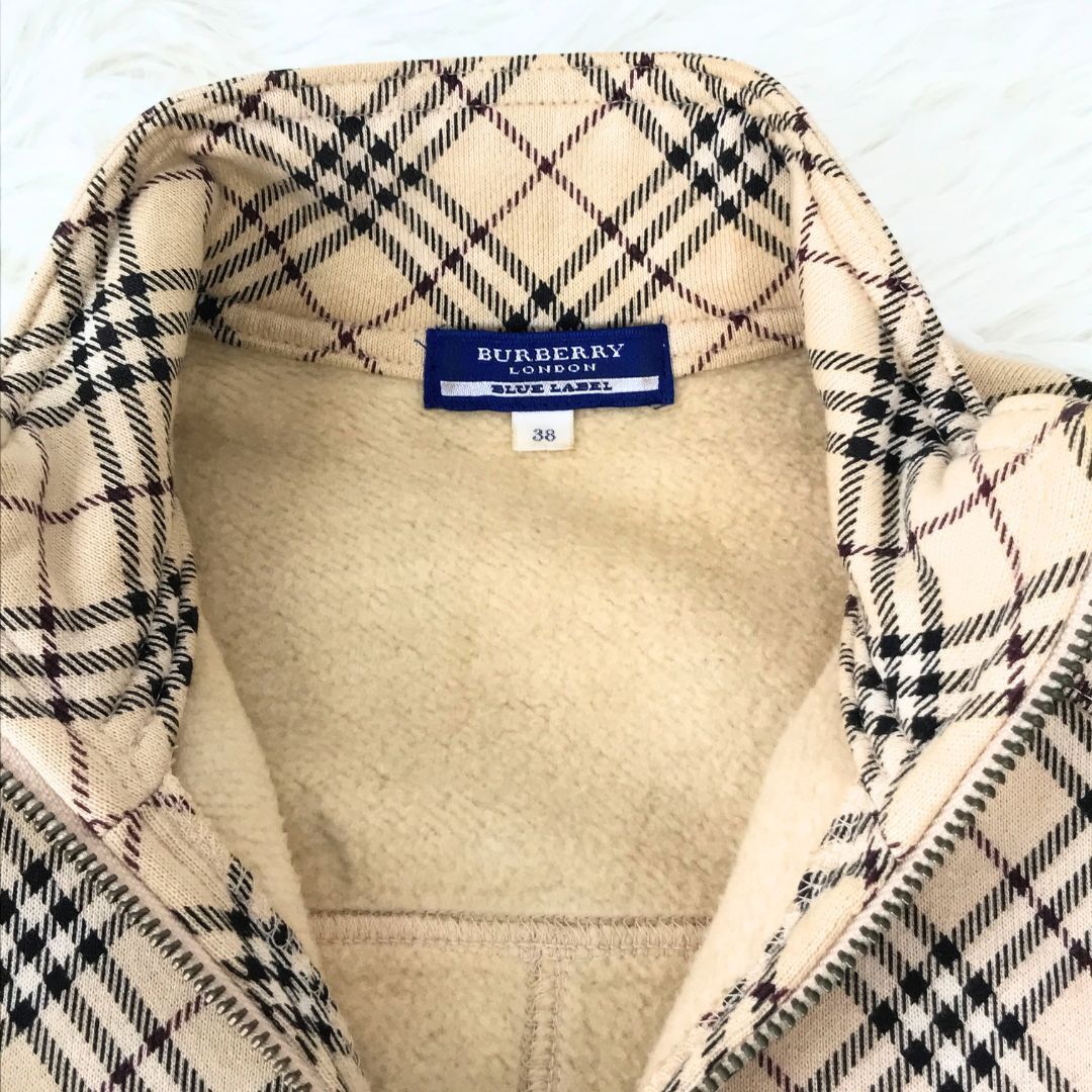 BURBERRY BLUELABEL 裏起毛ブルゾン Burberry バーバリーブルー