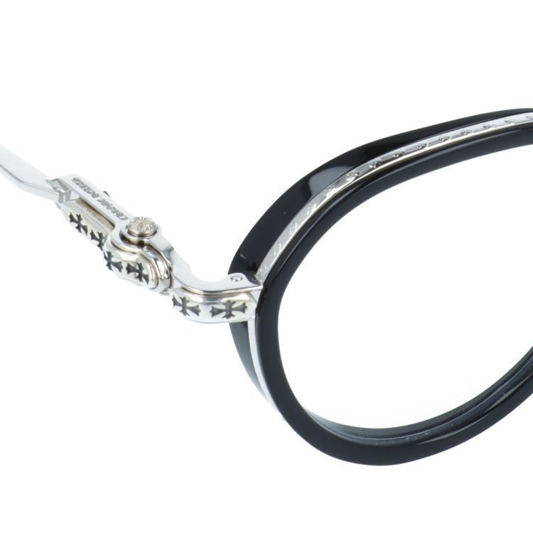 クロムハーツ メガネフレーム 伊達メガネ CHROME HEARTS SEX T-9 BK/SS