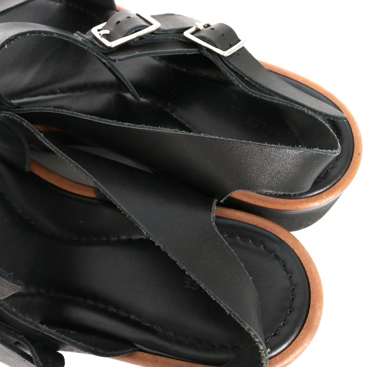 販売取寄新品 オーラリー フットザコーチャー サンダル 10 AURALEE ムートン 靴