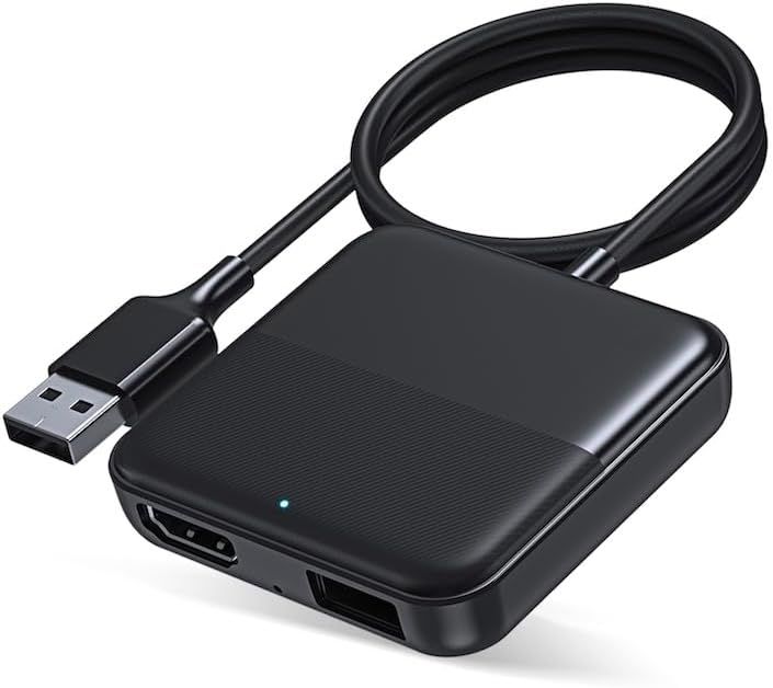 有線 Apple CarPlay HDMI 入力 アダプター
