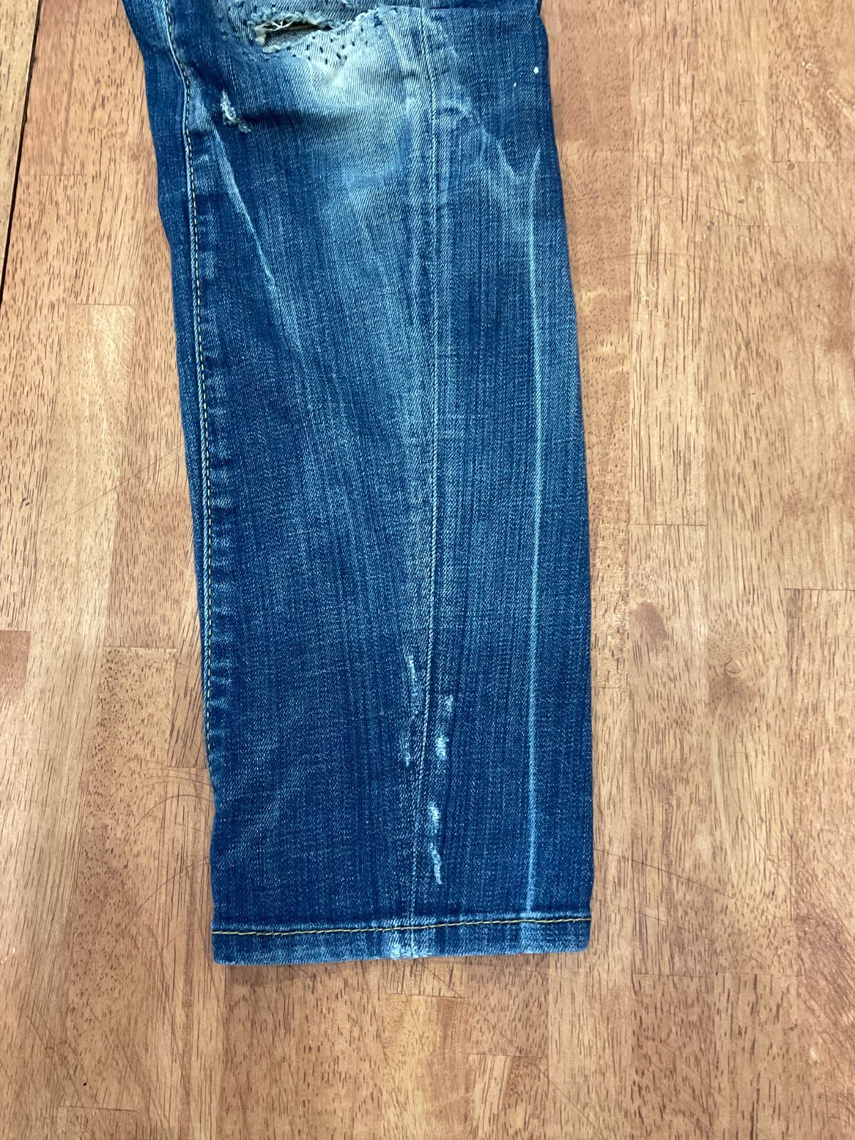 ディースクエアード ダメージ加工 ペイント メンズ デニム ジーンズ D25061940 DECORATOM_COM_BR