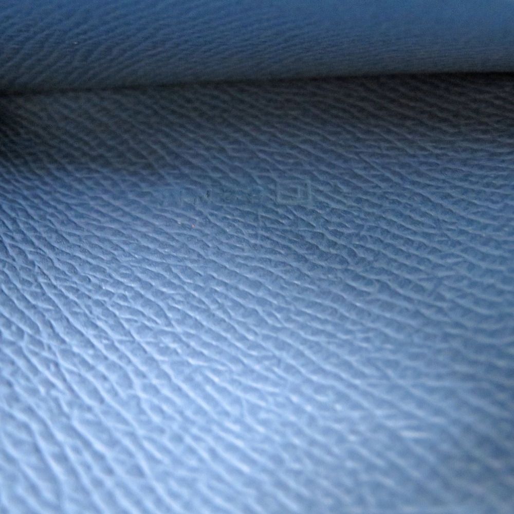 美品 エルメス ベアンスフレ ブルージーン ヴォーエプソン □L刻印  