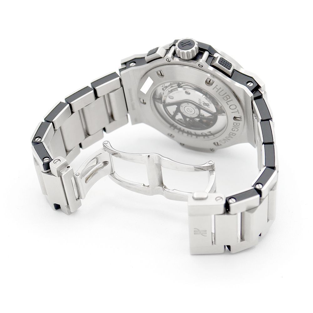 内部点検済 HUBLOT ウブロ ビッグバン エボリューション クロノグラフ  