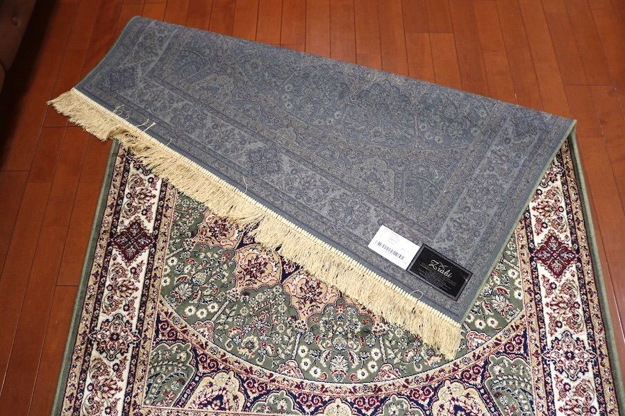 ペルシャ柄絨毯 120×160 新品未使用 カーペット 訳あり
