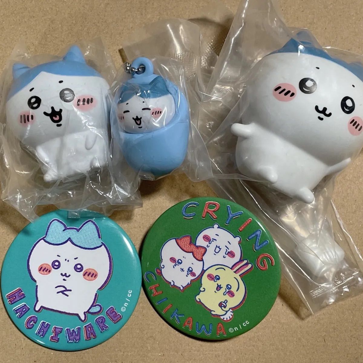 ちいかわ ハチワレ まとめ売り ちいかわフレンズ ソフビ 缶