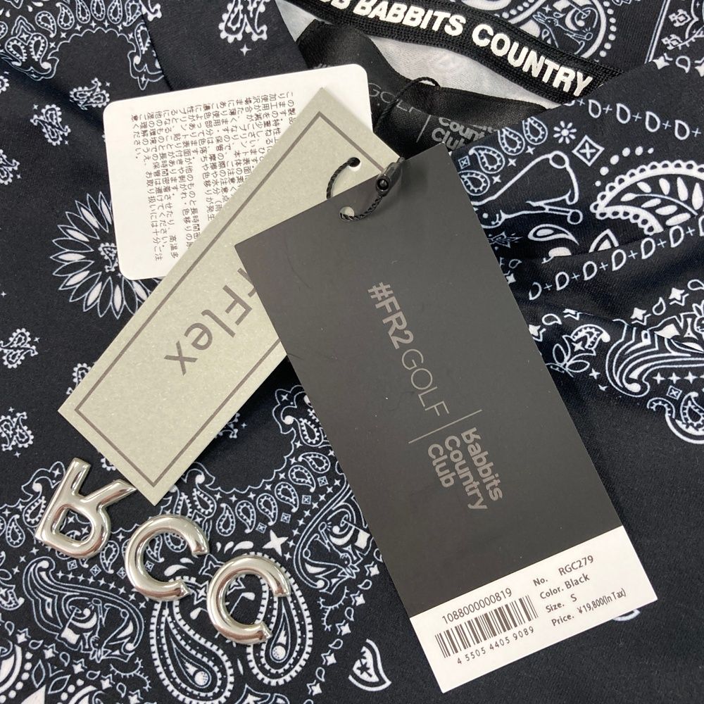 サイズ：S FR2 GOLF エフアールツーゴルフ ハイネック 長袖Tシャツ