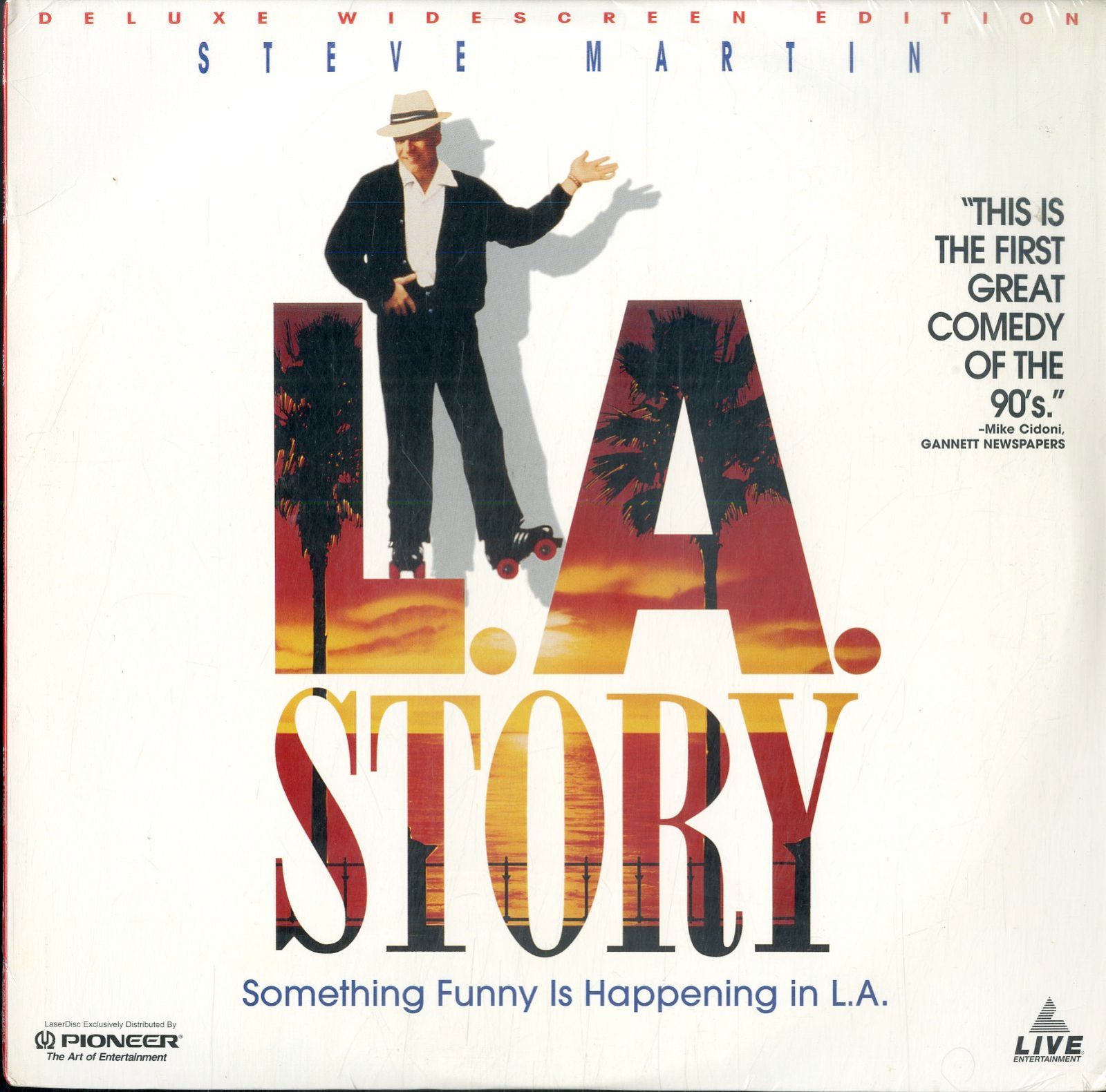 LD1枚 / ミック・ジャクソン(監督) / スティーヴ・マーティン / サラ・ジェシカ・パーカー / L.A. Story 1991  [Widescreen] L.A.ストーリー 恋が降る街 (1996年・LD68964-WS) / B00114595 - メルカリ