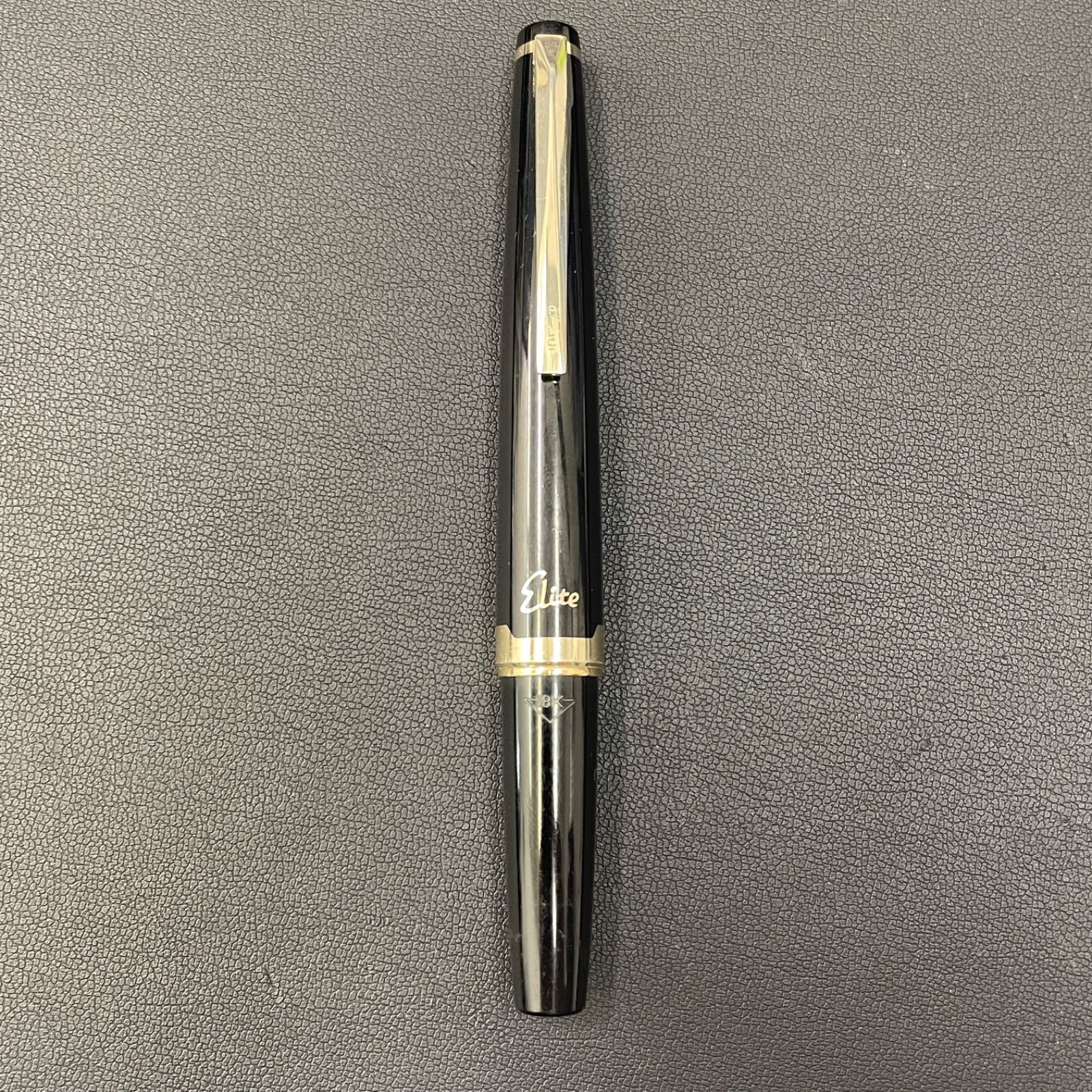 美品】パイロット 万年筆 エリート EF 極細 黒 18k - メルカリ