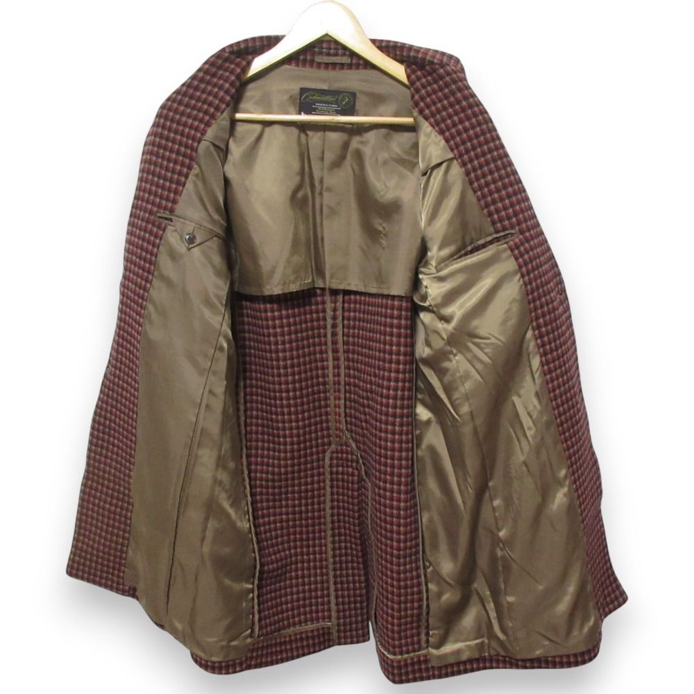 【美品】エディフィス　ロングチェスターコート　チェック柄　茶色　カシミヤ混　L 楽天市場】秋服 レディース チェスターコート ロング チェック柄