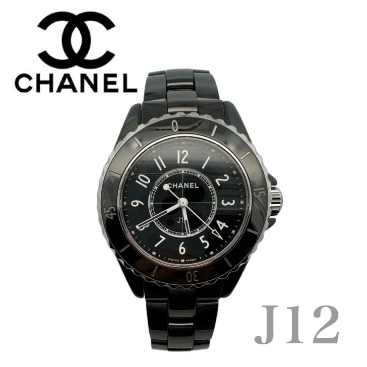 中古美品】腕時計 CHANEL シャネル J12 33mm レディース セラミック