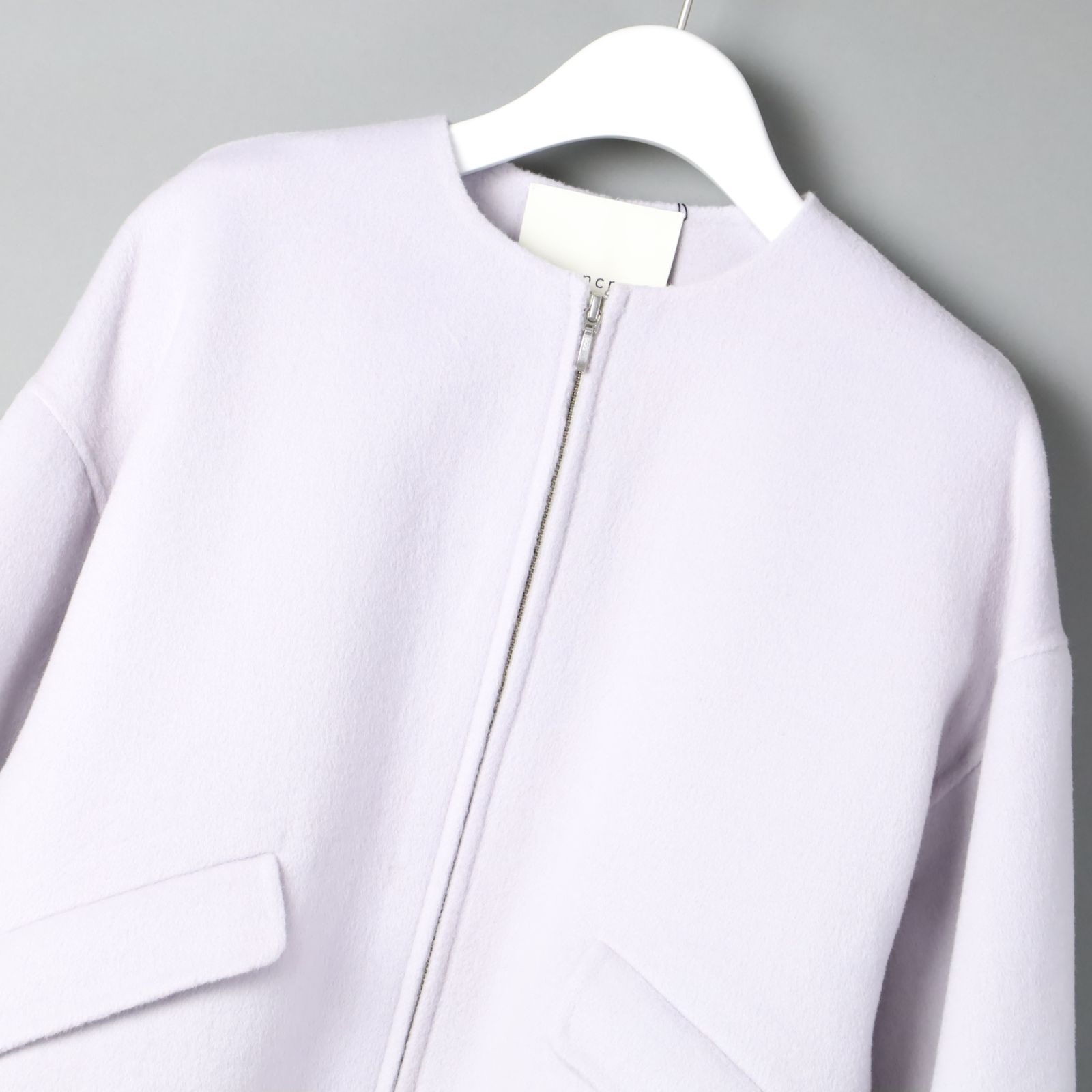 美品uncrave WHITE リバージャケット アンクレイヴ uncrave(アンクレイヴ)】2023AW Collection PRE ORDER